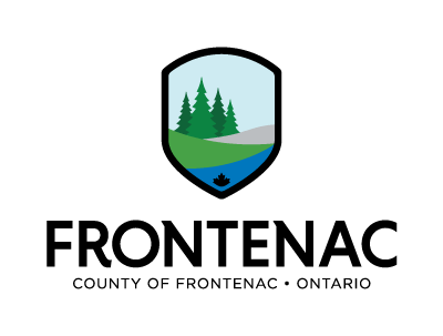 County of Frontenac signature stacked colour logo.