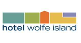 Horizontal Hotel Wolfe Island Logo